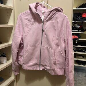 Lululemon cropped zip hoodie